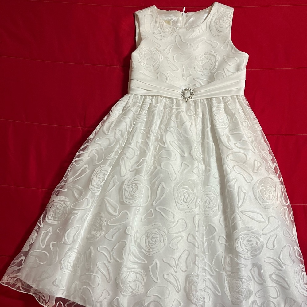 First comunion dress, Girl dress size 8